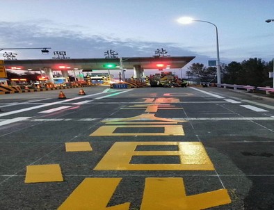 南昌南昌高速道路划线施工